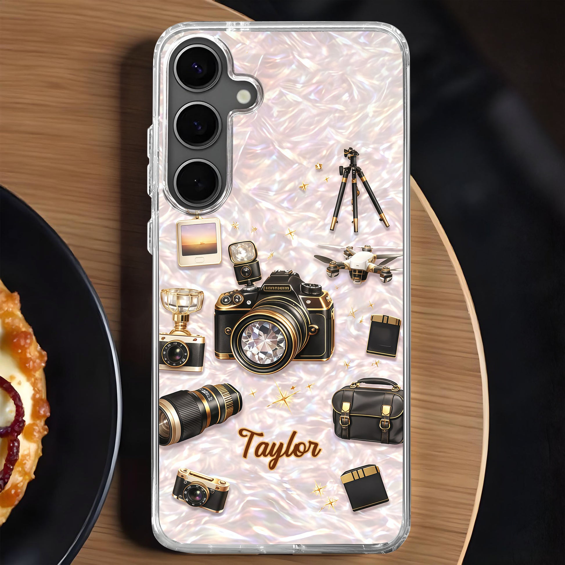 Capturing Every Beautiful Moment Through My Lens Camera Gear - Personalized Clear Phone Case