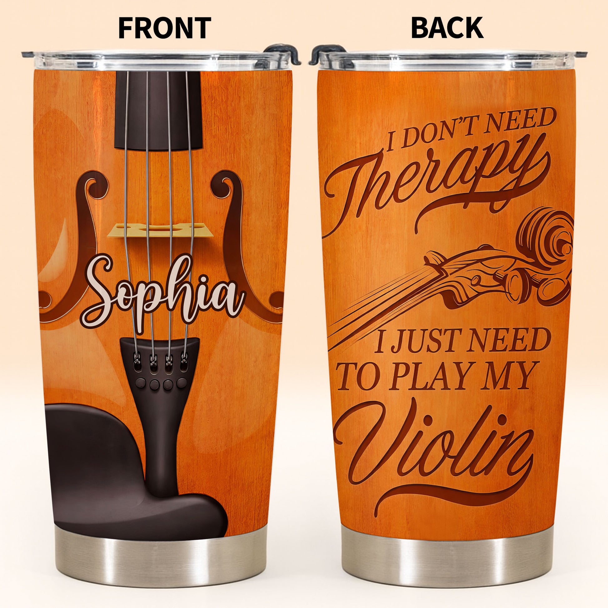 I Don't Need Therapy I Just Need To Play My Violin Musical Instrument