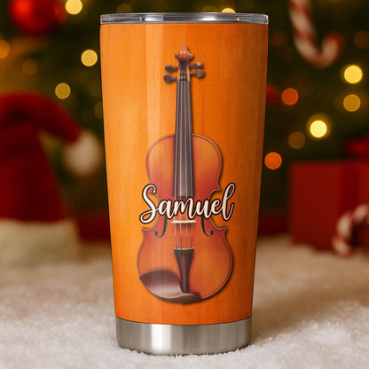 Violinist Nutritional Facts One Talented Human With Violin Graphic