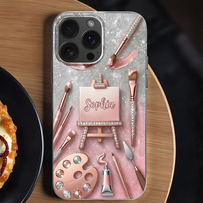 Artist At Heart Creating A World Of Color Easel And Paint Brushes