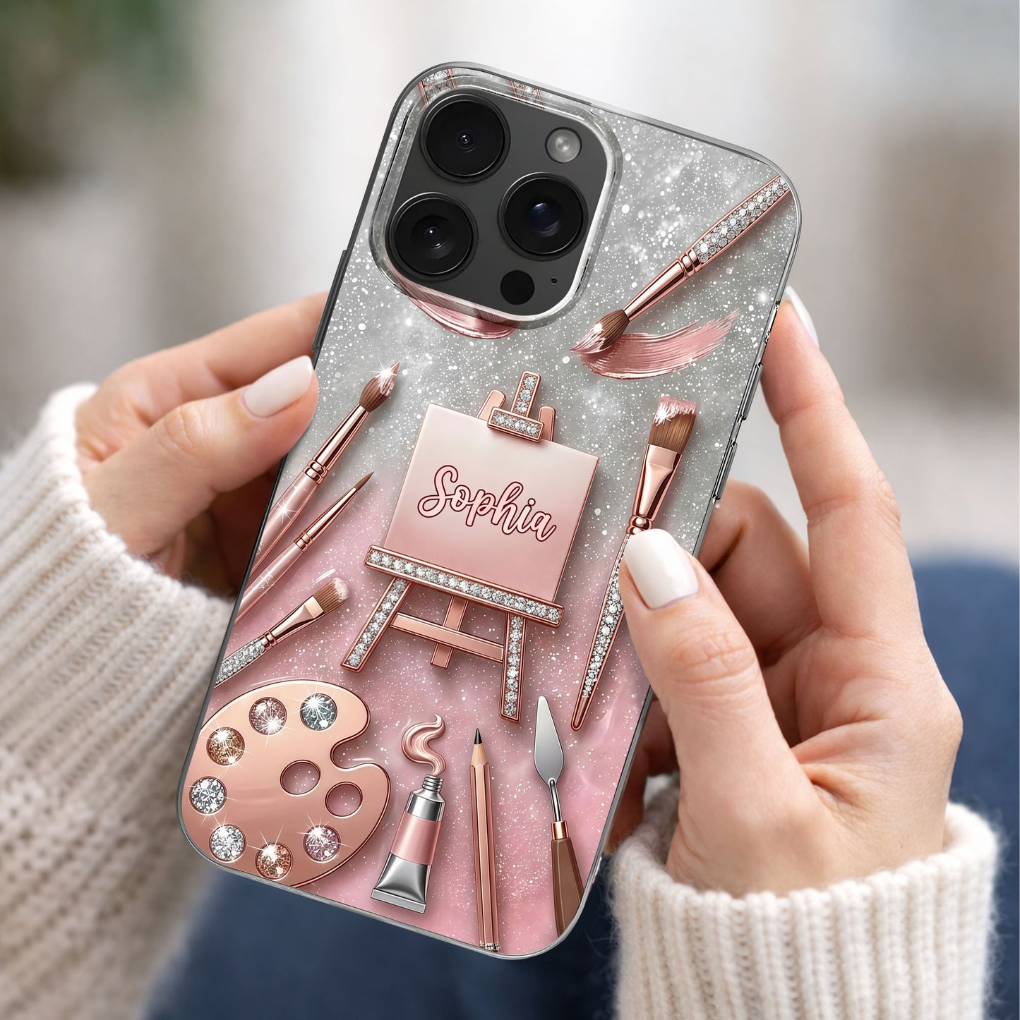 Artist At Heart Creating A World Of Color Easel And Paint Brushes