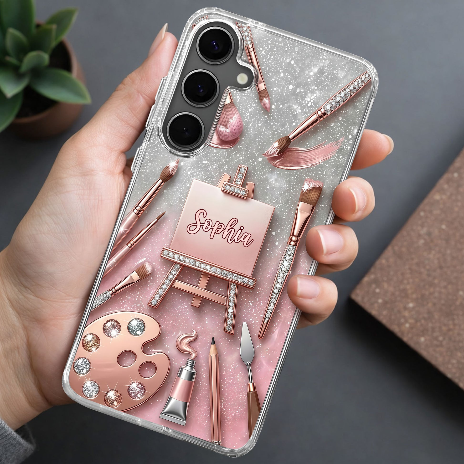 Artist At Heart Creating A World Of Color Easel And Paint Brushes