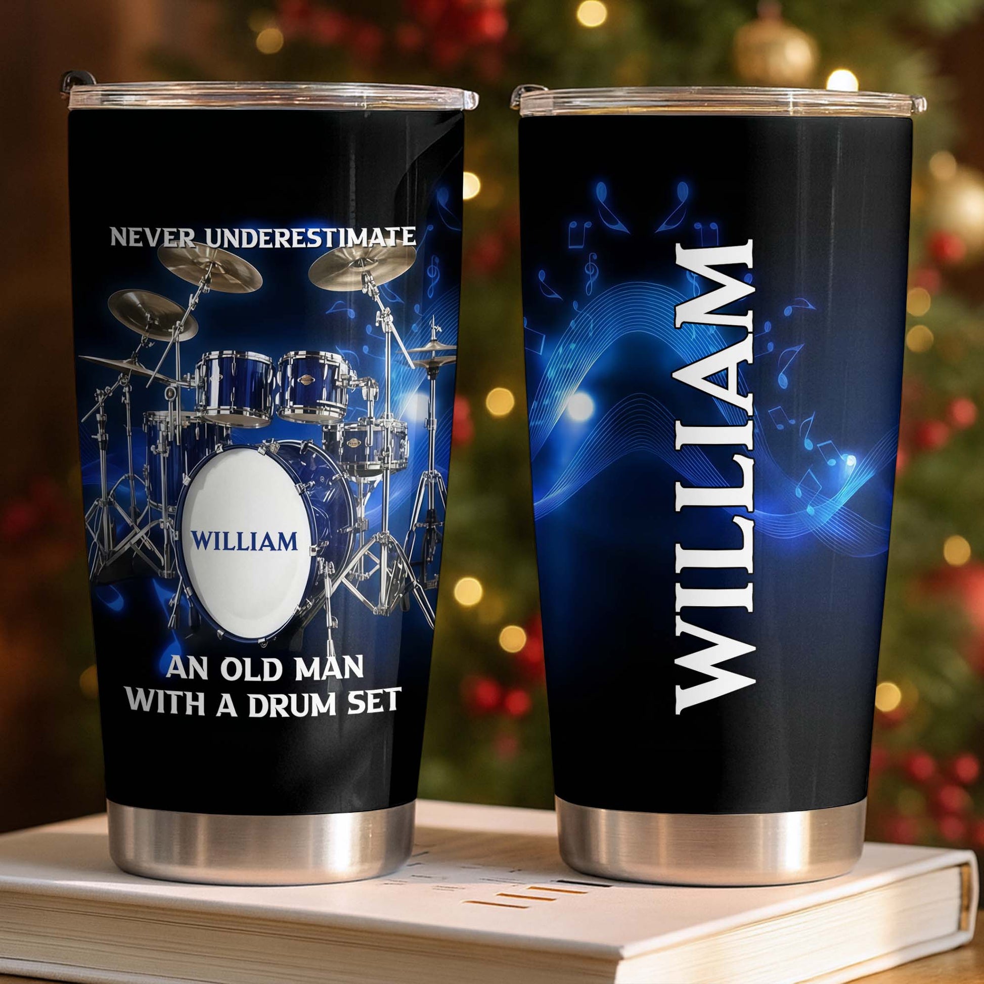 Never Underestimate An Old Man With A Drum Set Music Instrument