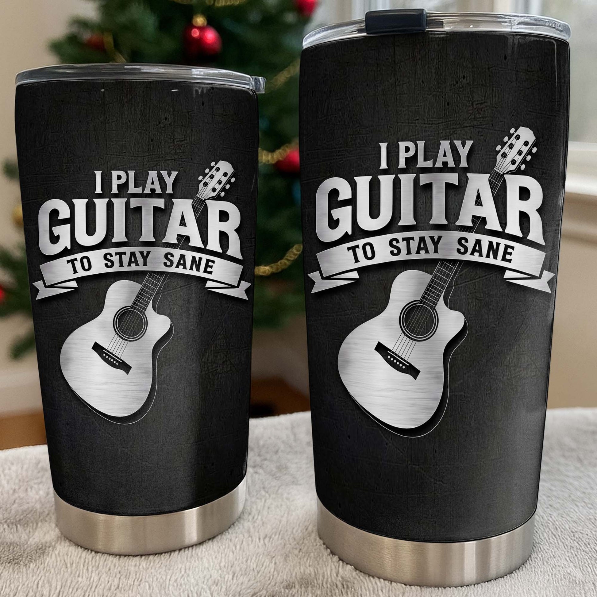 I Play Guitar To Stay Sane Acoustic Music Design