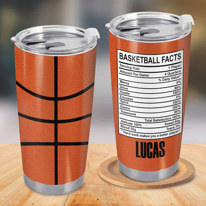 Basketball Facts Nutriton Label Texture For Players And Athletes