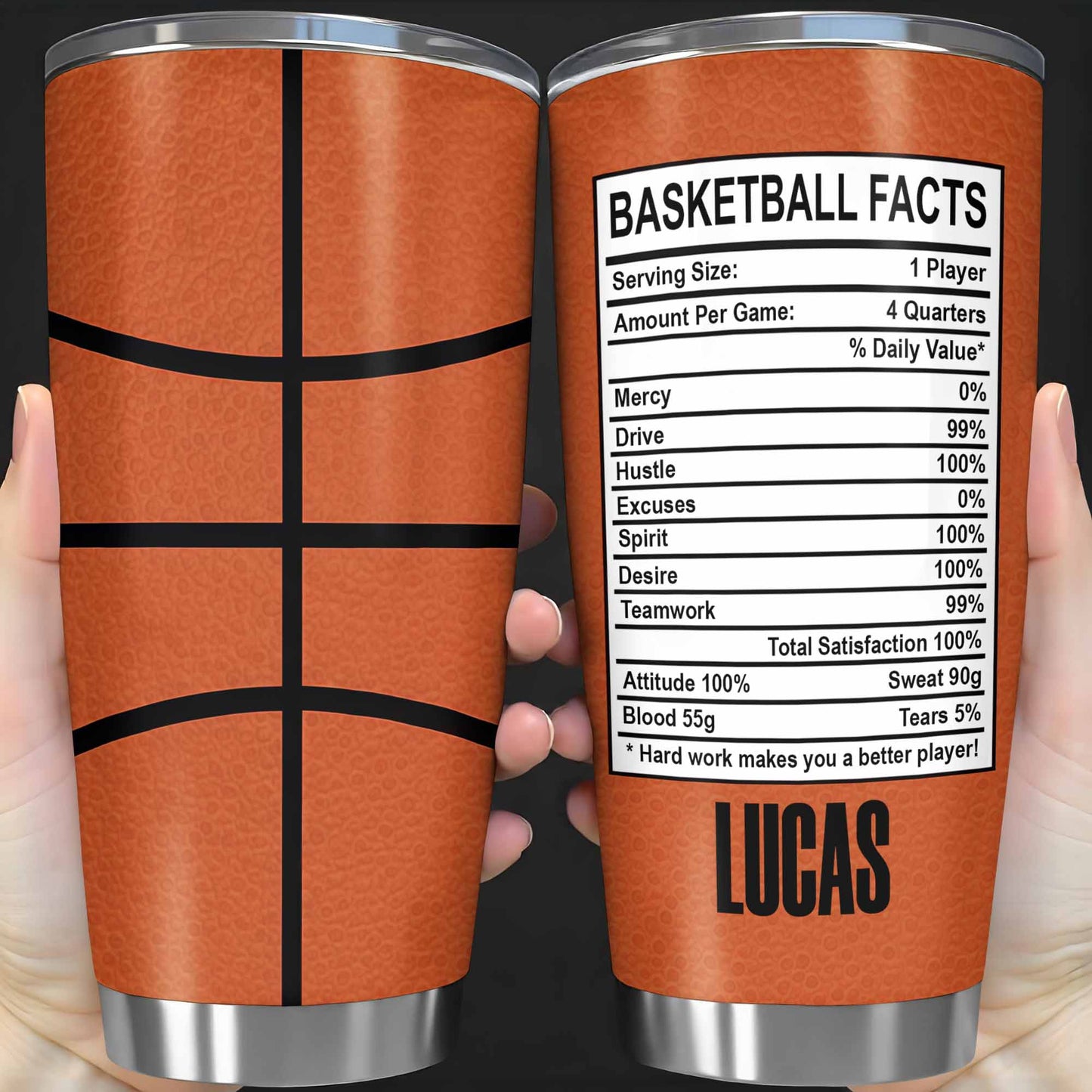 Basketball Facts Nutriton Label Texture For Players And Athletes