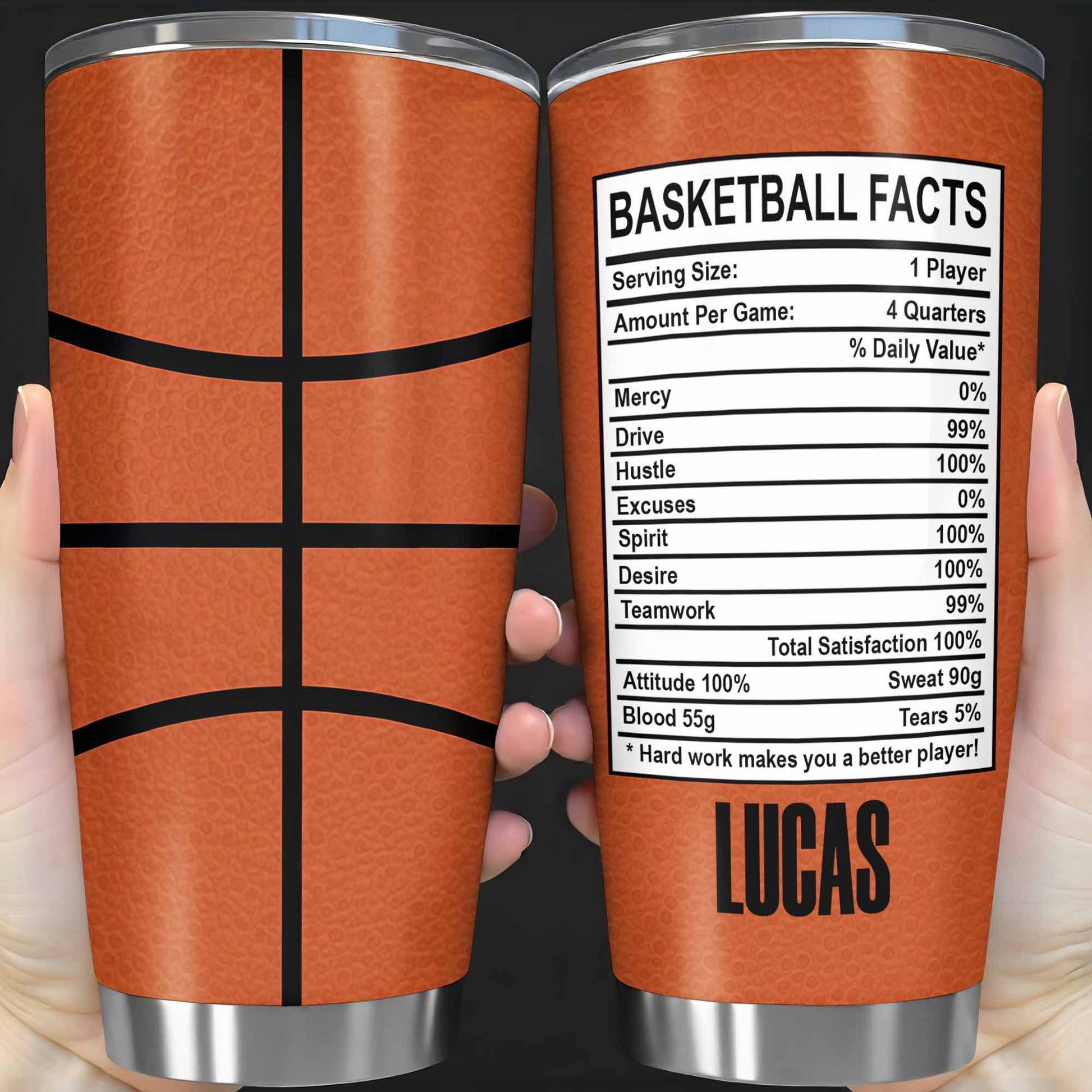 Basketball Facts Nutriton Label Texture For Players And Athletes
