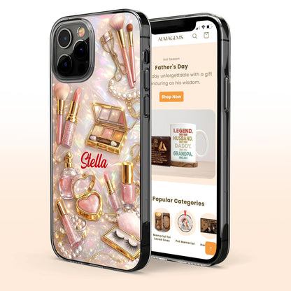 Stay Fabulous With Makeup Brushes And Lipstick Beauty Design