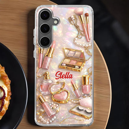 Stay Fabulous With Makeup Brushes And Lipstick Beauty Design