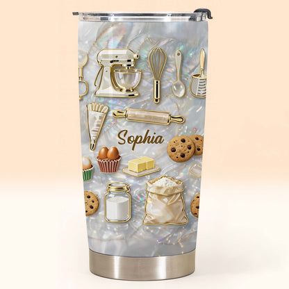 Baking With Love And Sweet Ingredients Stand Mixer And Cookies