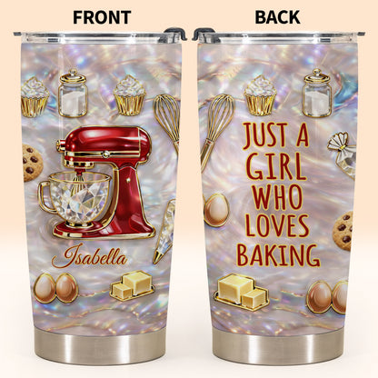 Just A Girl Who Loves Baking Stand Mixer Cupcakes And Cookies