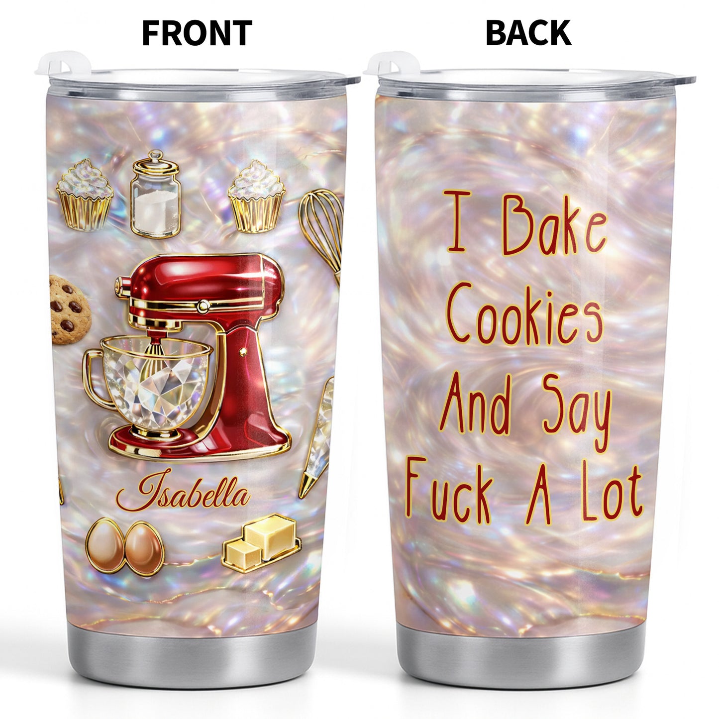 I Bake Cookies And Say Effing A Lot Stand Mixer Cupcakes