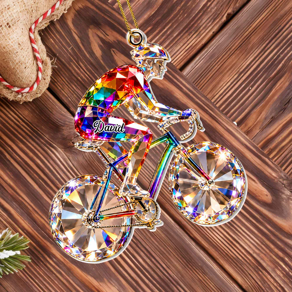 Ride With Passion, Personalized Custom Acrylic Ornament, Gift For ...