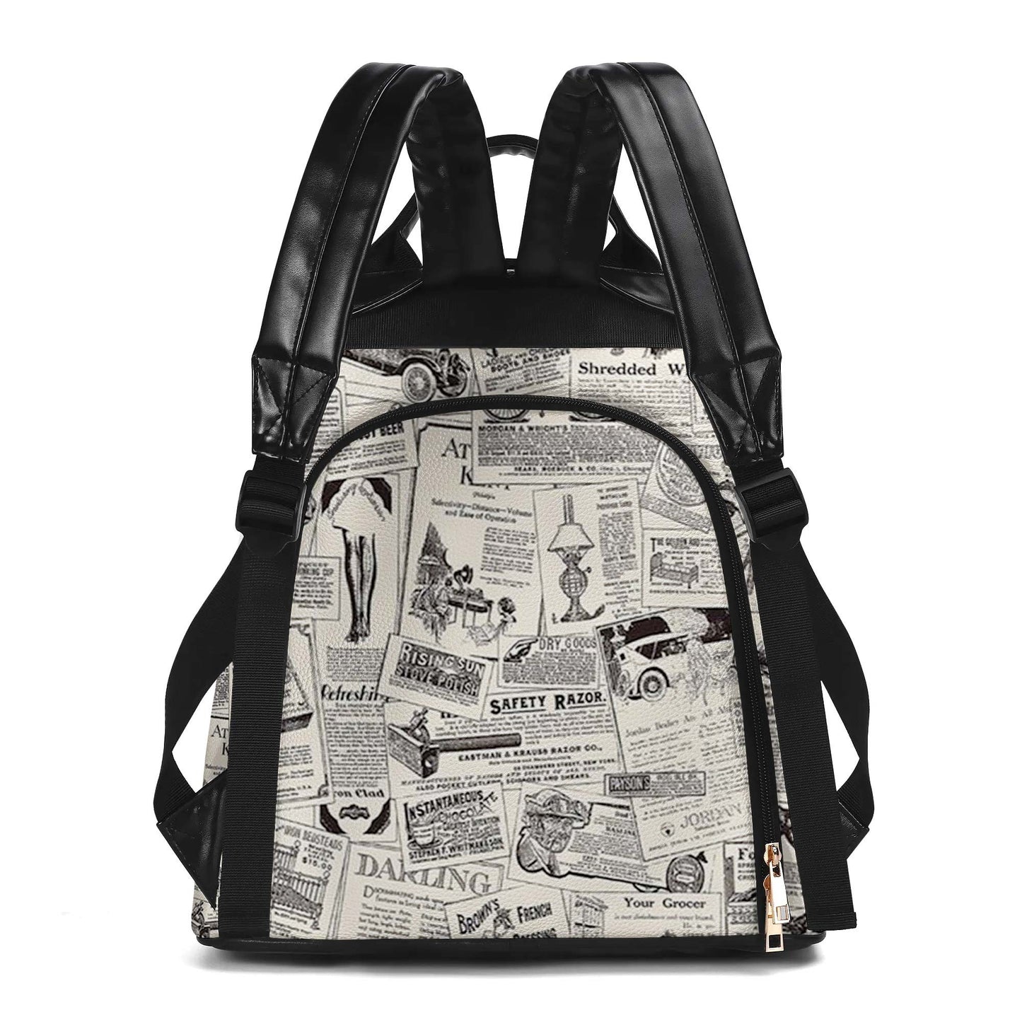 Mis Pinche Cosas - Personalized Leather BackPack - HS001_BP