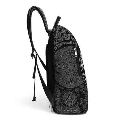 Recuerda siempre que eres más valiente de lo que crees - Mochila de cuero personalizada - HS034_BP