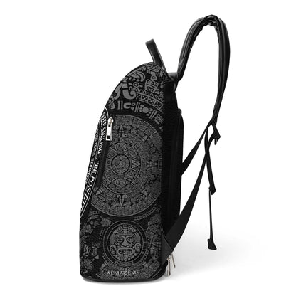 Recuerda siempre que eres más valiente de lo que crees - Mochila de cuero personalizada - HS034_BP