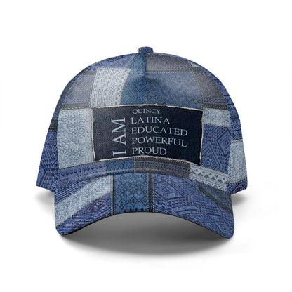 I AM - Personalized Custom Hat, All Over Print Baseball Cap - HS036_BAC