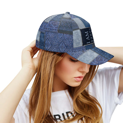 I AM - Personalized Custom Hat, All Over Print Baseball Cap - HS036_BAC