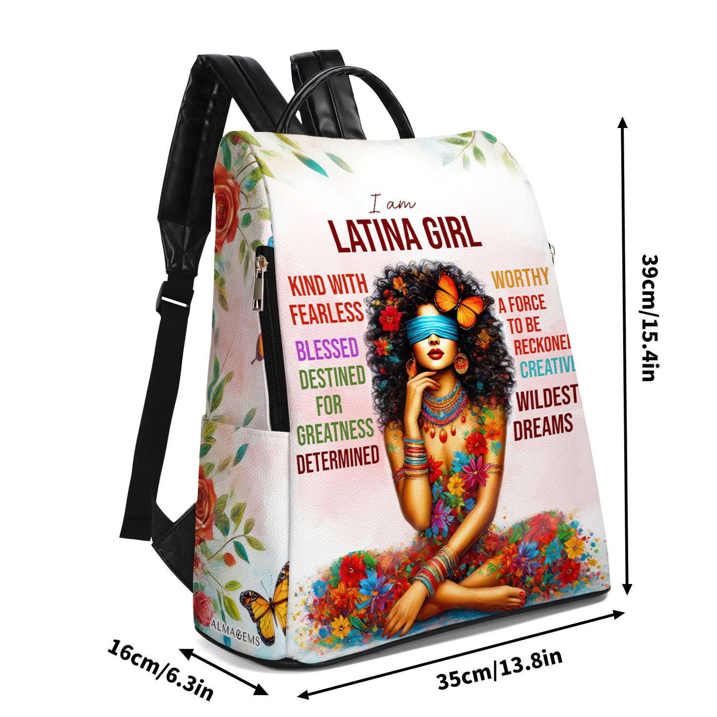 Soy - Mochila de cuero personalizada - HS038_BP