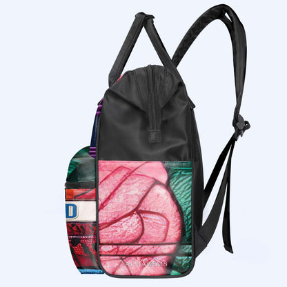 Mochila de viaje personalizada con forma de pico de pato, educada, poderosa y orgullosa - HS054_DKB