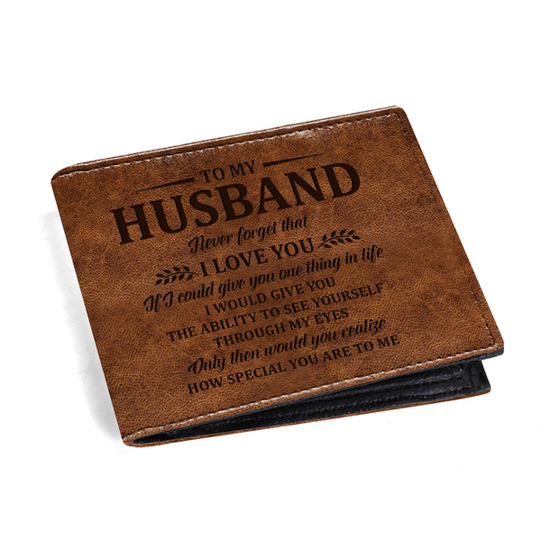 To My Husband Love You See Through My Eyes