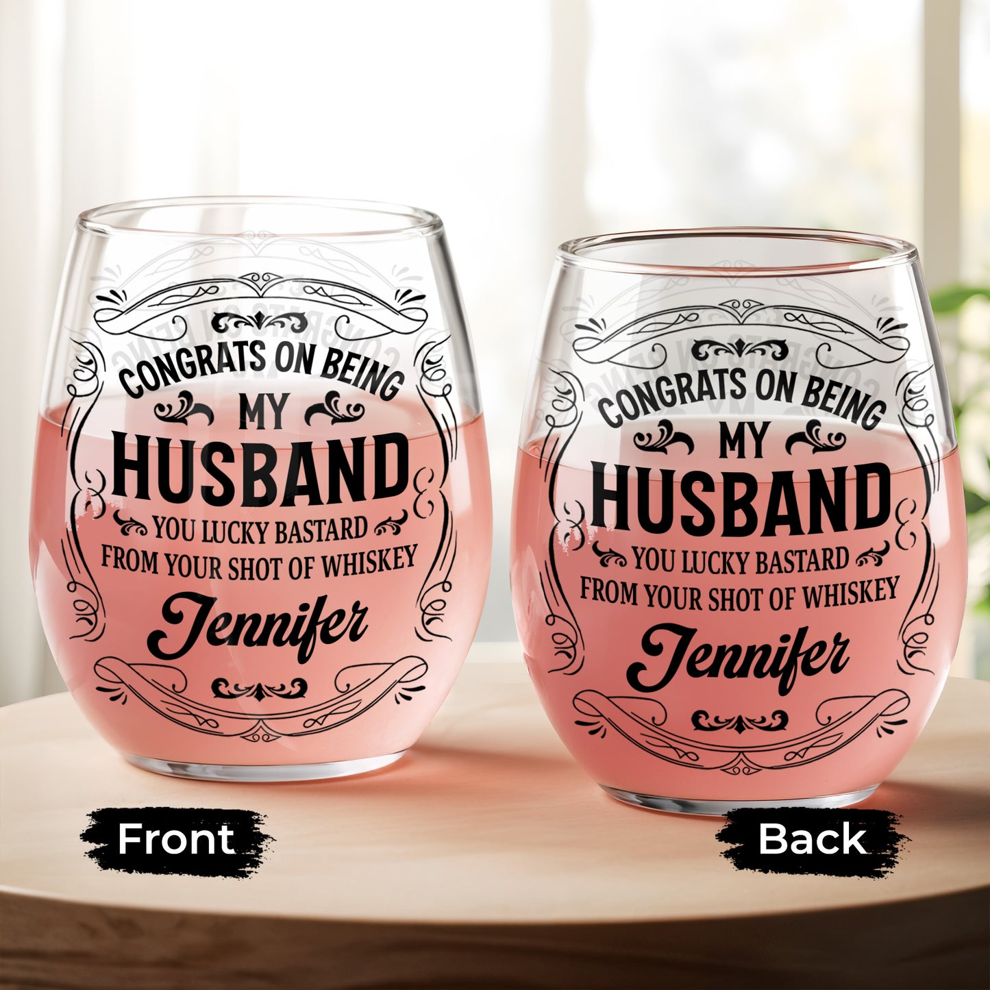 Congrats On Being My Husband, You Lucky Bastard