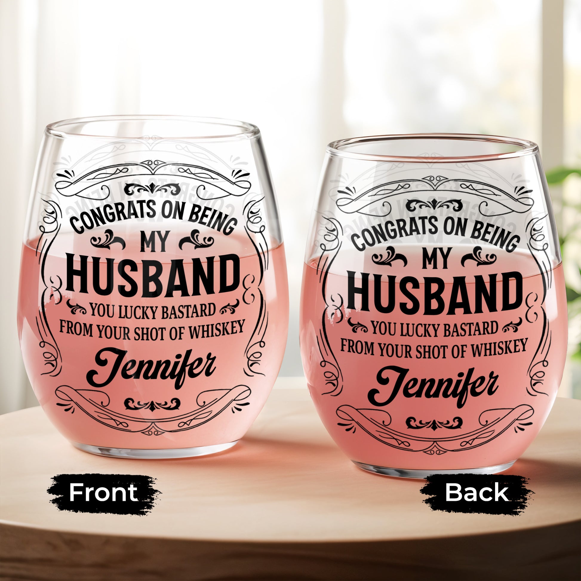 Congrats On Being My Husband, You Lucky Bastard