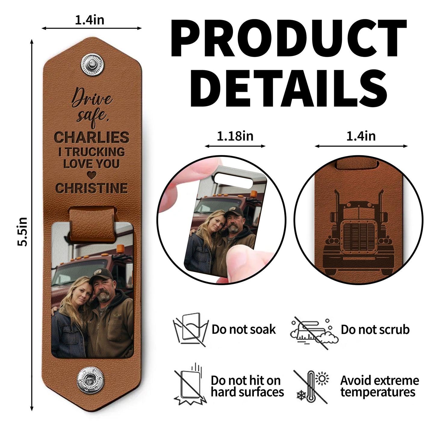 Drive Safe, I Trucking Love You, Truck Design