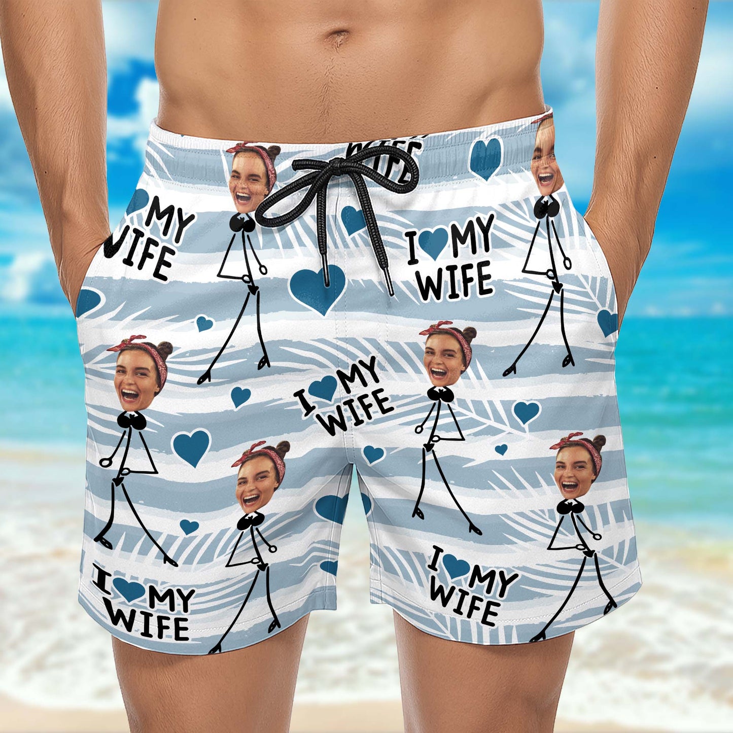 I Love My Wife, Stick Figures And Hearts