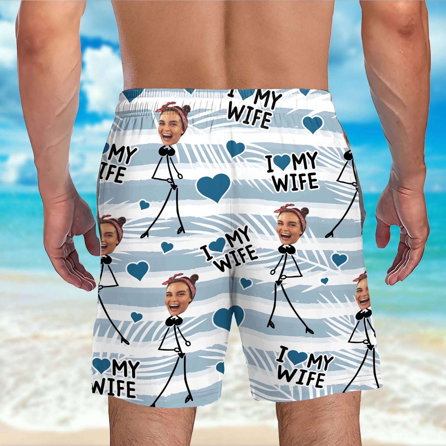 I Love My Wife, Stick Figures And Hearts