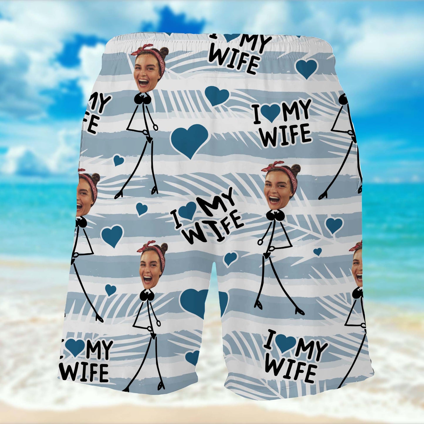 I Love My Wife, Stick Figures And Hearts