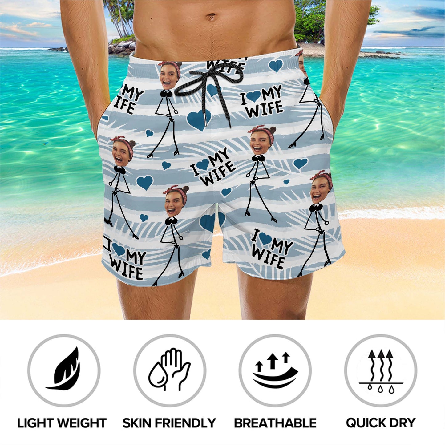 I Love My Wife, Stick Figures And Hearts