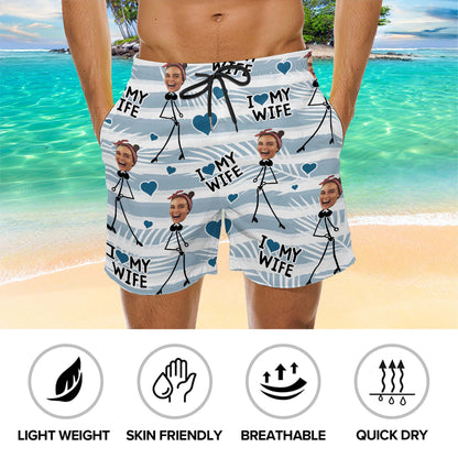 I Love My Wife, Stick Figures And Hearts