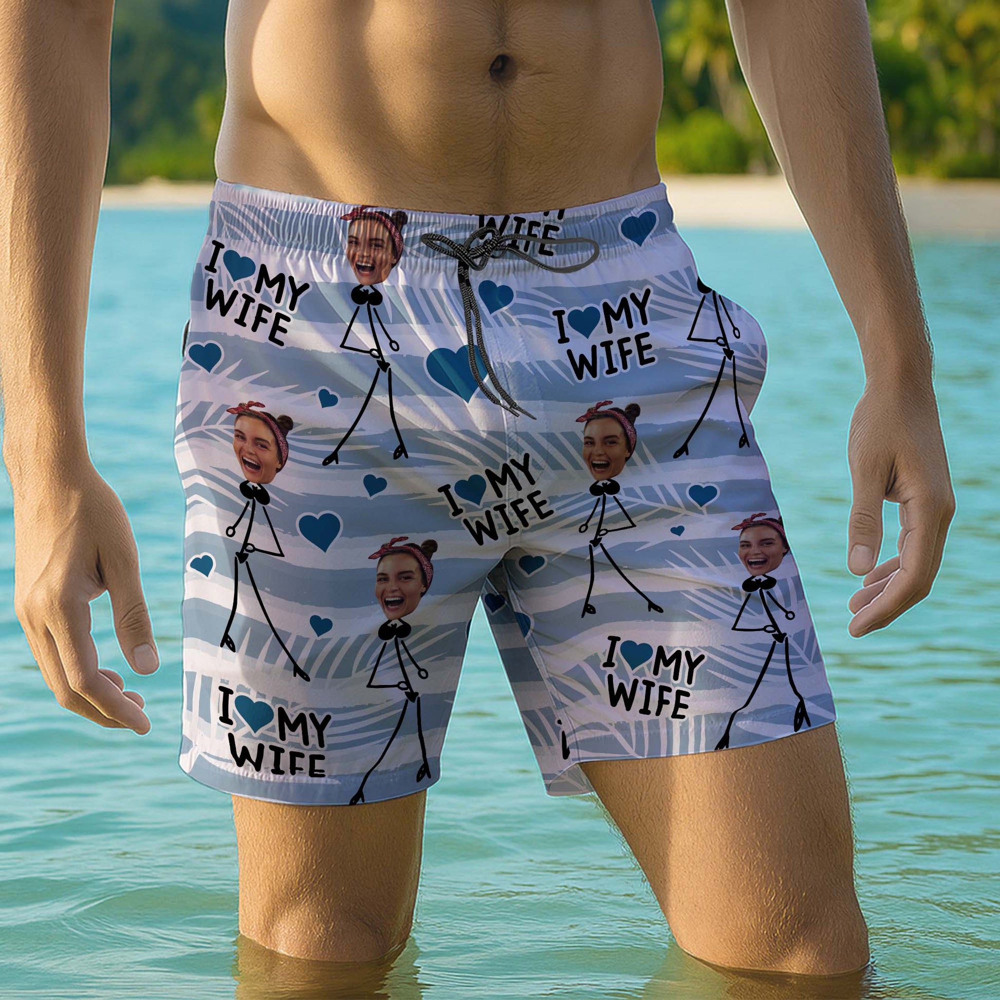 I Love My Wife, Stick Figures And Hearts