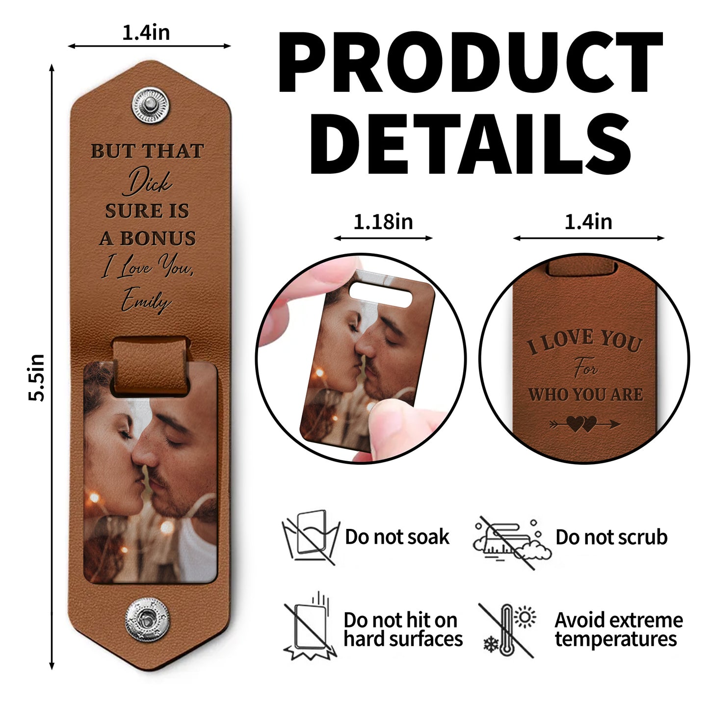 I Love You For Who You Are But That Kiss Sure Is A Bonus, Hearts