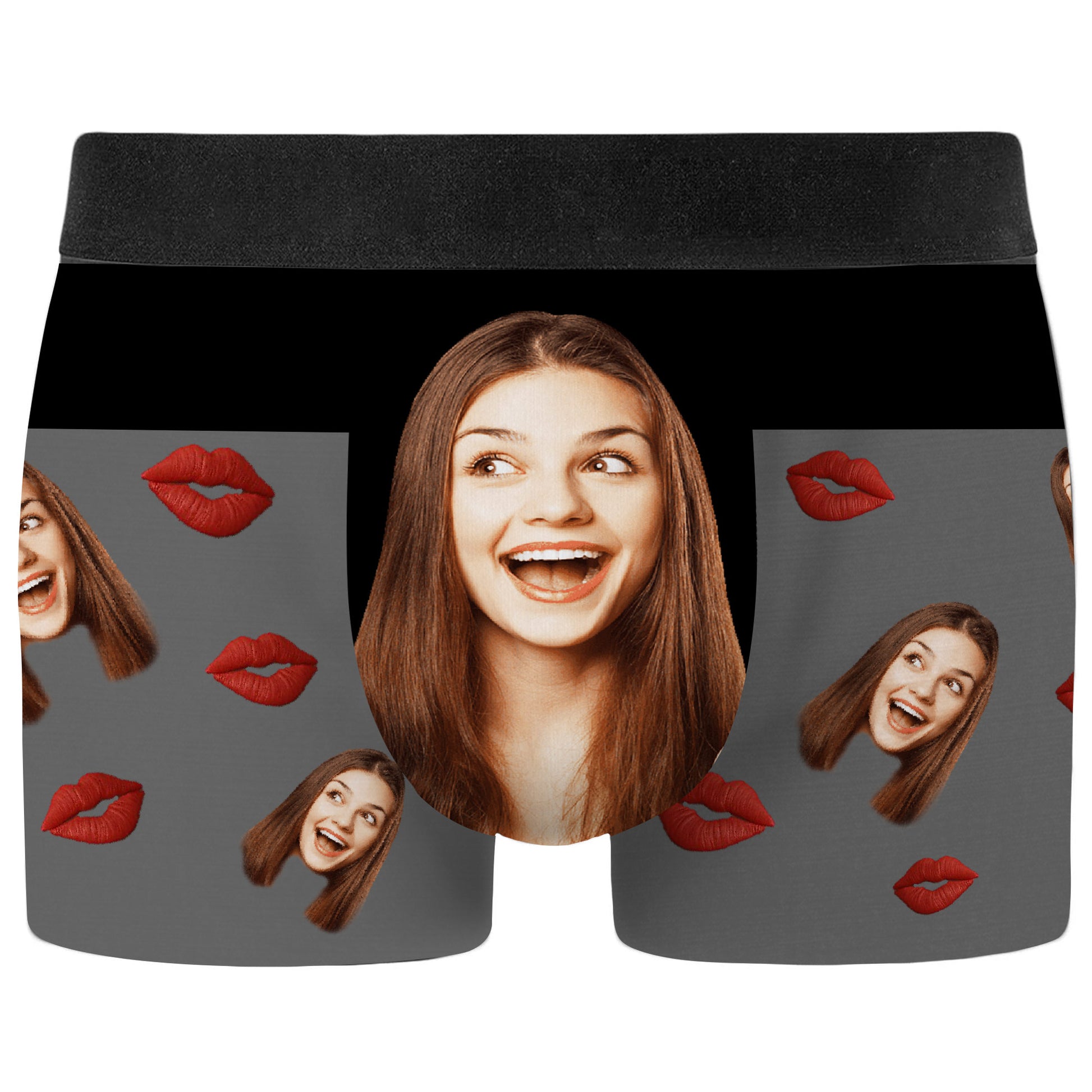 Playful Faces And Lips Design