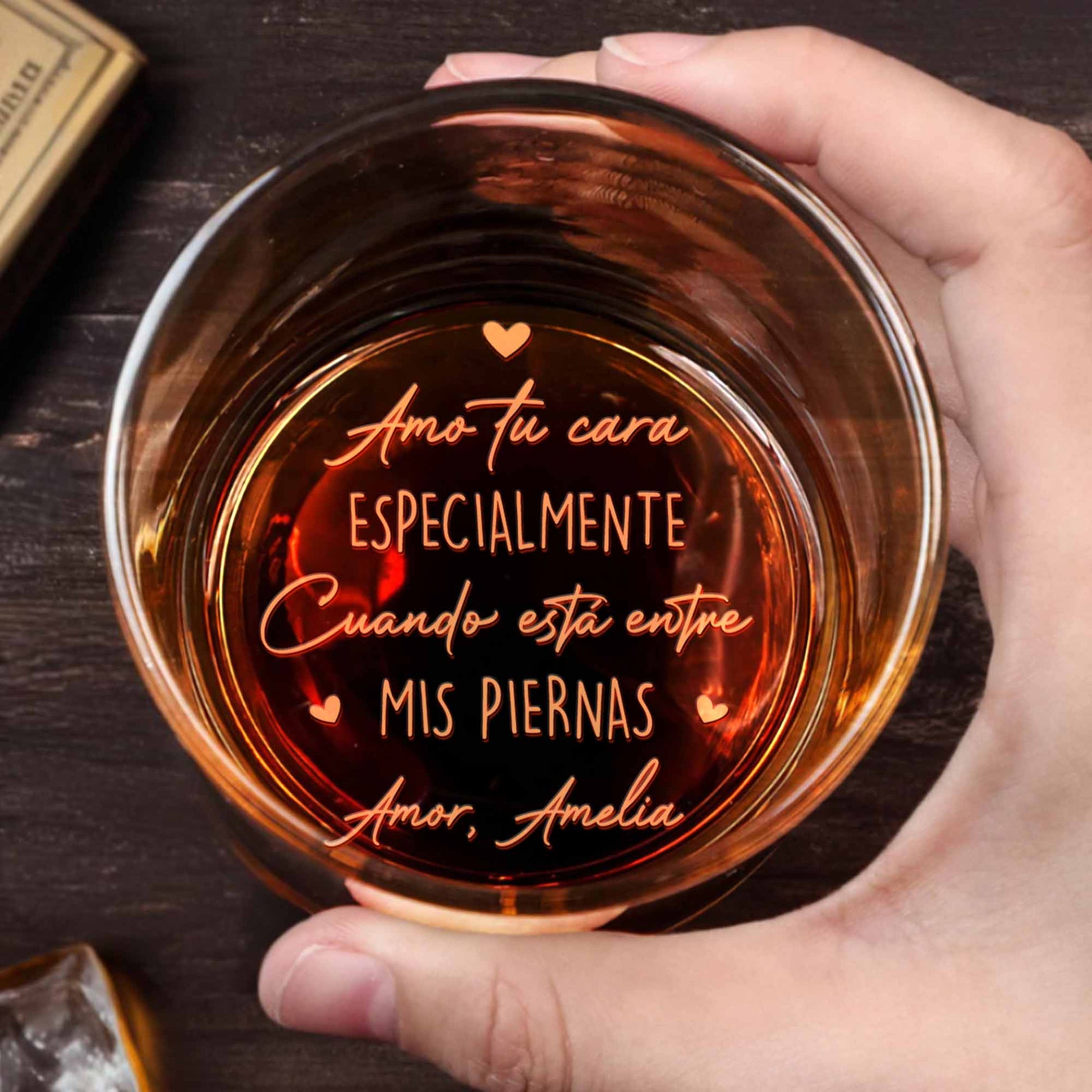 I Love Your Face, Heart Symbols Engraving