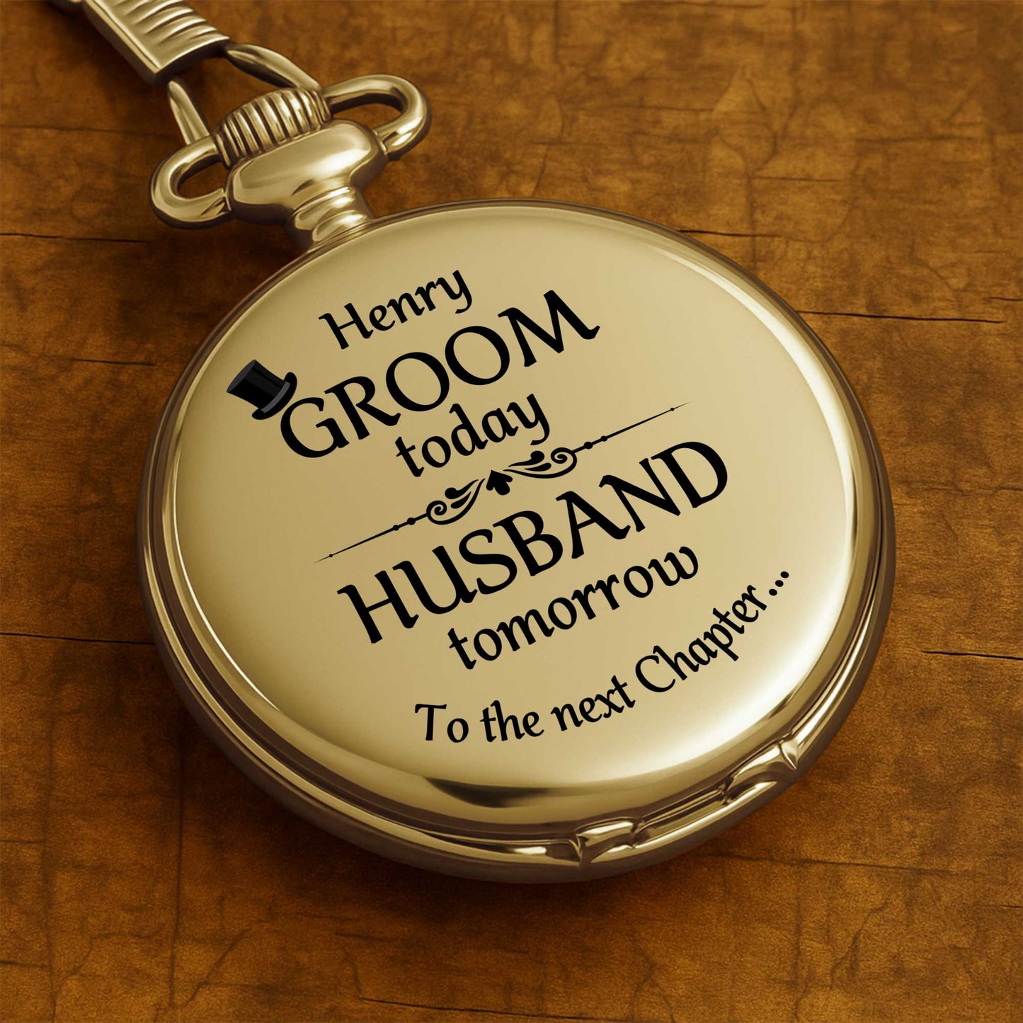 Groom Today, Husband Tomorrow, Top Hat And Bow Tie