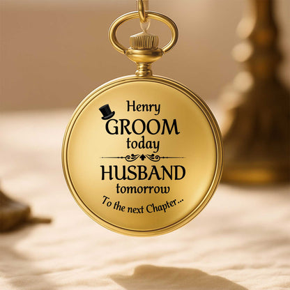 Groom Today, Husband Tomorrow, Top Hat And Bow Tie