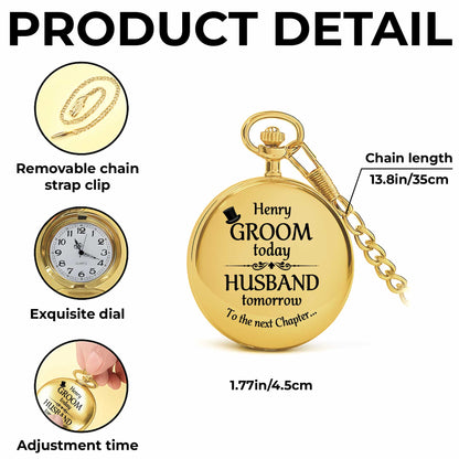 Groom Today, Husband Tomorrow, Top Hat And Bow Tie