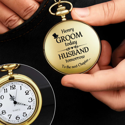 Groom Today, Husband Tomorrow, Top Hat And Bow Tie