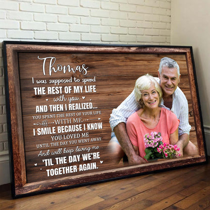 Spend The Rest Of My Life With You, Memorial Love Message