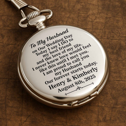 To My Husband, Our Forever Starts Today