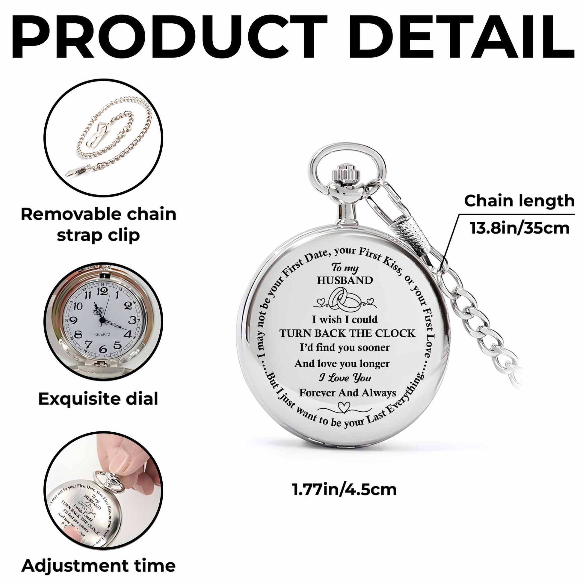 Turn Back The Clock Love Message For Husband