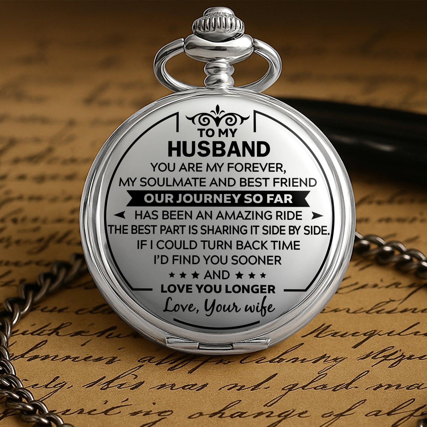 To My Husband, Soulmate And Best Friend, Journey And Stars