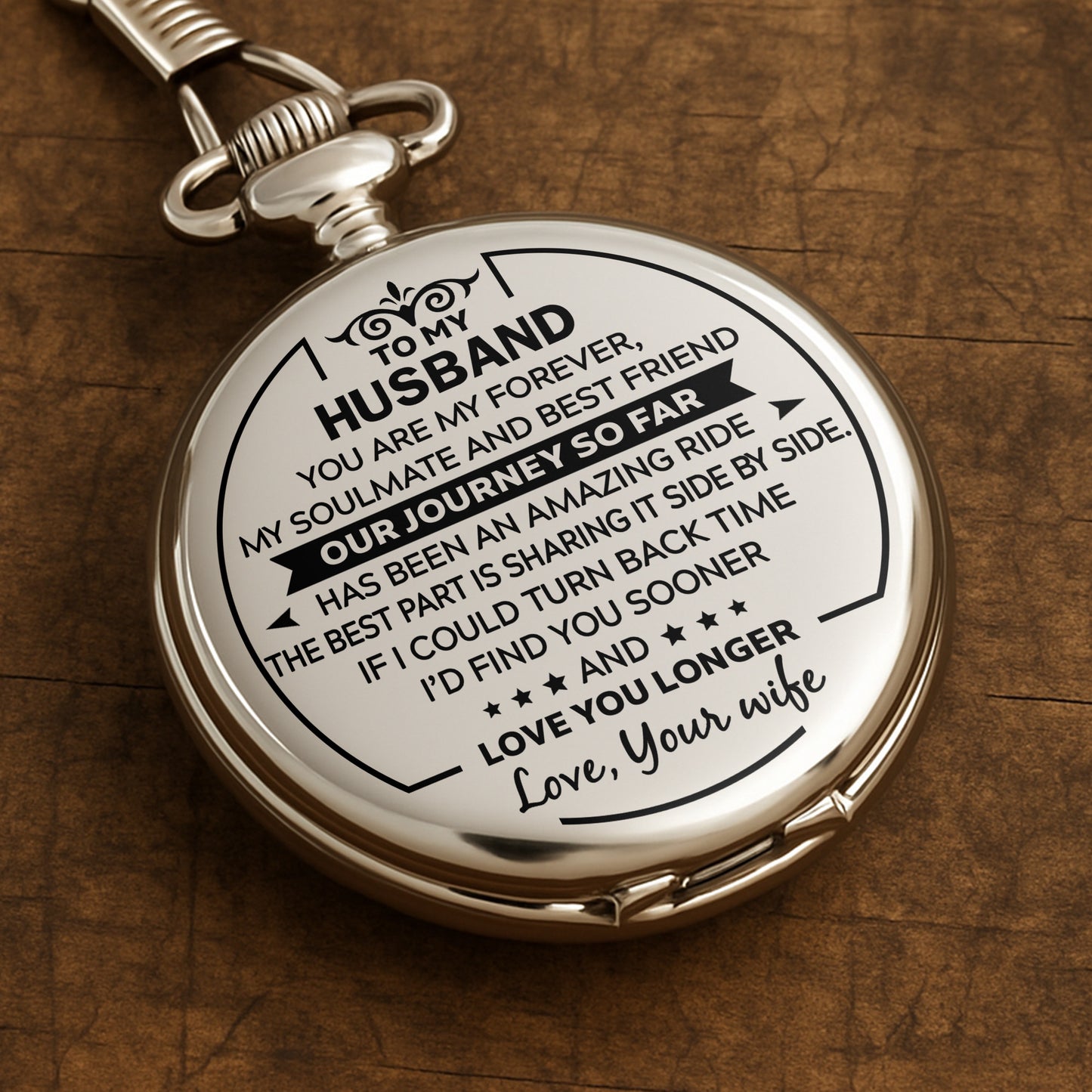 To My Husband, Soulmate And Best Friend, Journey And Stars