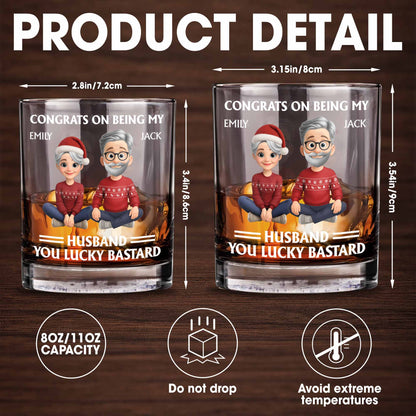 Congrats On Being My Husband, Christmas Hats And Holiday Sweaters Design