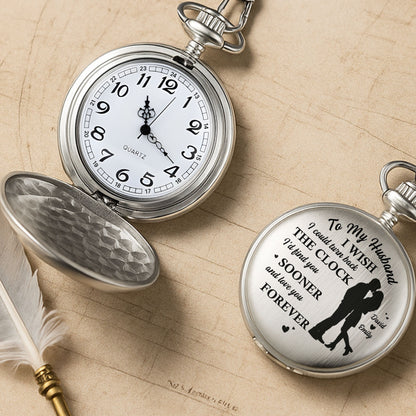 To My Husband, Couple Silhouette And Hearts