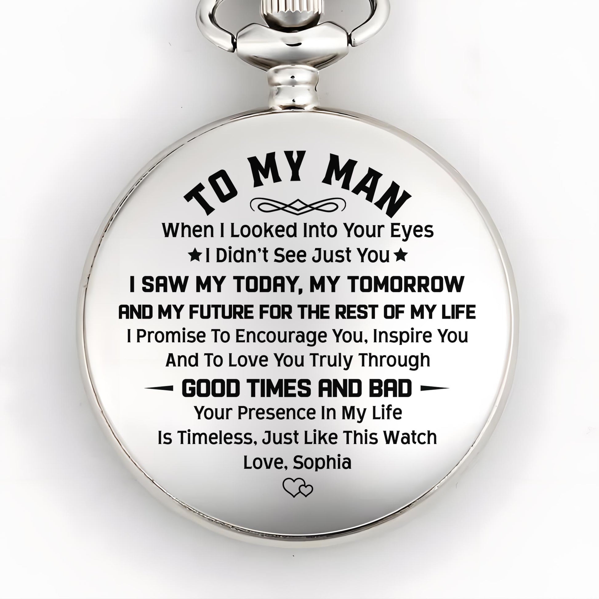 To My Man, Your Presence In My Life Is Timeless