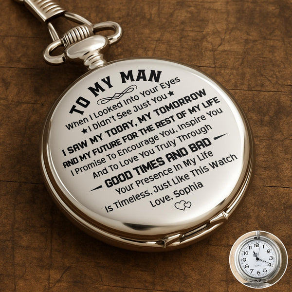 To My Man, Your Presence In My Life Is Timeless